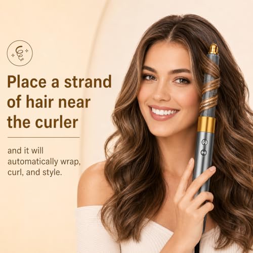 Dyson Airwrap Conical Long Barrel Attachment 20-36mm Adjustable Curling Iron