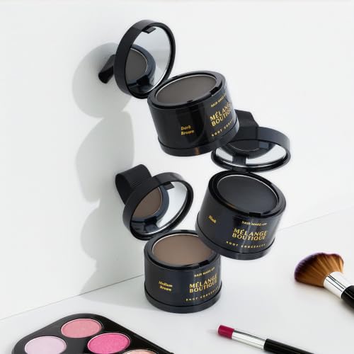 Melange Boutique Hairline Powder - Medium Brown Root Touch-Up Concealer