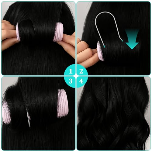 10 Pcs Hot Roller Clips Replacement Kit for 1.75 Inch Rollers