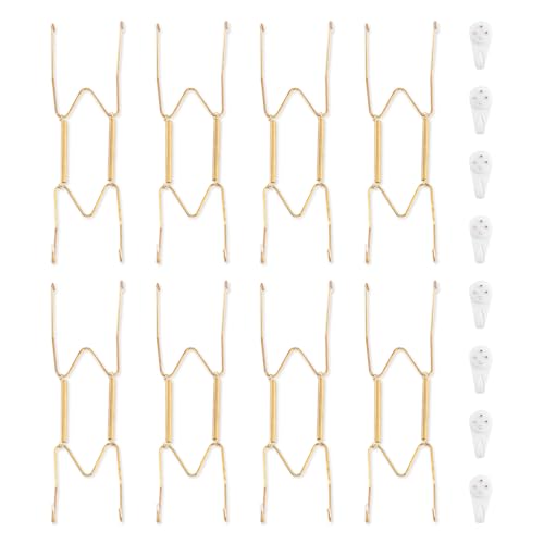 Bilillo 8 Pack Heavy Duty Plate Hangers for 8-10 Inch Plates