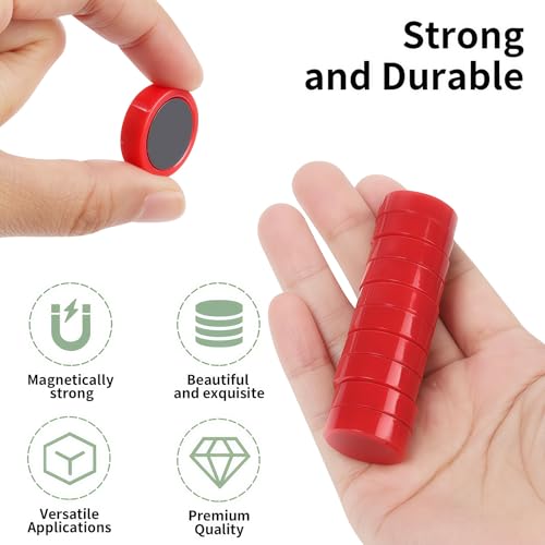 80 Pcs Cute Mini Fridge Magnets - Strong Heavy Duty for Kitchen & Office