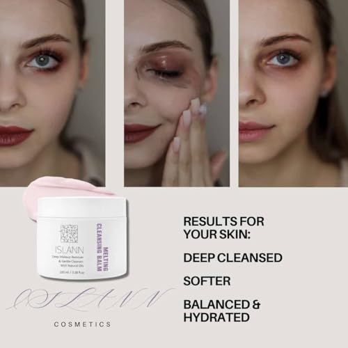 ISLANN Melting Cleansing Balm - Vegan Korean Makeup Remover, 100ml