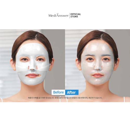 MediAnswer Pore Clarifying Collagen Mask - 5 Sheets for Summer Skin