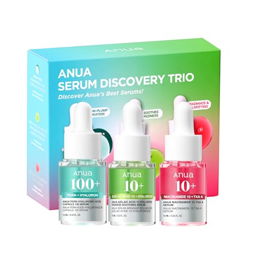 ANUA Serum Discovery Trio Kit - Mini Hydrating Face Serums