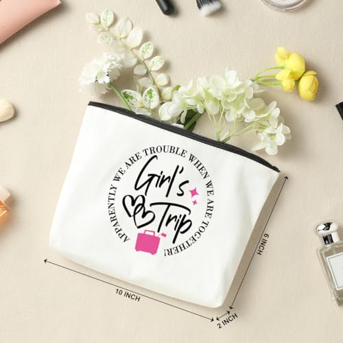 3-Piece Makeup Bag Set for Women - Perfect Travel Accessories & Gifts