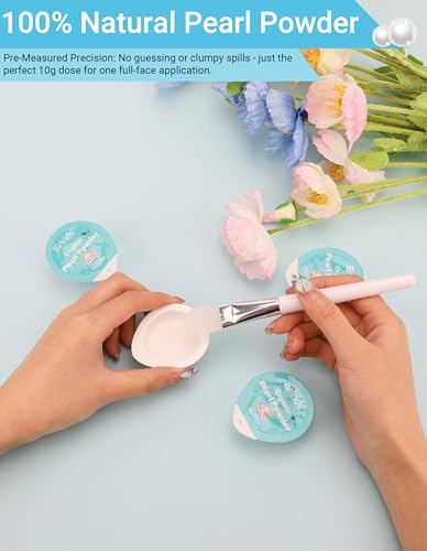 Erinde Organic Pearl Powder - 10g Pods for DIY Masks & Creams
