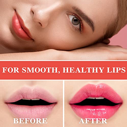 Fusang 8P Crystal Jelly Color Changing Lipstick Tinted Lip Balm, Long Lasting Waterproof
