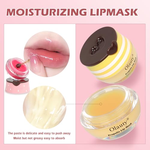 Eakroo Bee Honey Pot Lip Balm & Sleeping Mask Set - 8 PCS (Set A)