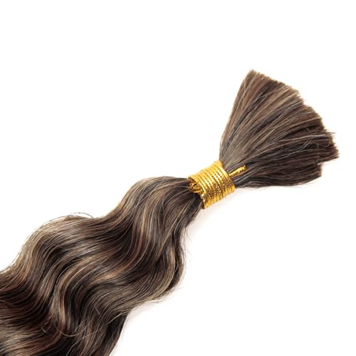 YXCHERISHAIR Boho Curly Braiding Hair 22in Pack of 2, 1B/27 – 2 Bundles