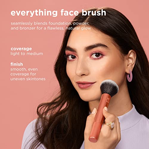 Real Techniques Everything Face Makeup Brush - Oversized Fluffy Blending Brush