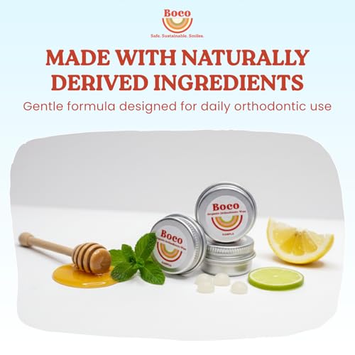Orthodontic Wax for Braces - Natural & Organic Pre-Cut Pieces