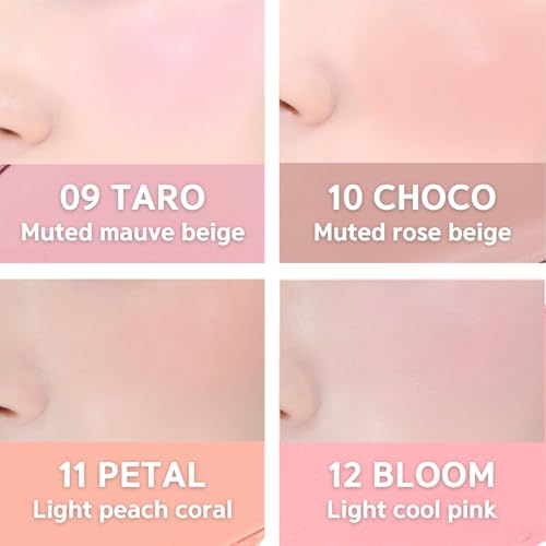 BBIA Downy Cream Blush - Lightweight Buildable Matte Finish