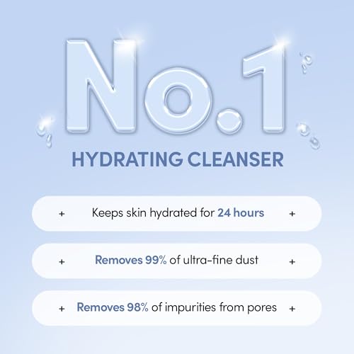 LAGOM Cellup Micro Foam Cleanser - Hydrating Face Wash 4.05 Fl Oz