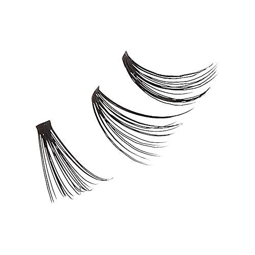 i•ENVY 20D Lash Extension Clusters - Medium, 3 Pack for Volume & Seamless Results