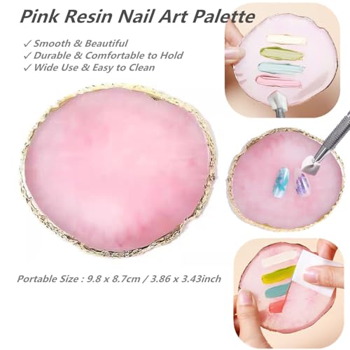 100Pcs Ombre Nail Art Sponges with Grabbing Pen & Palette