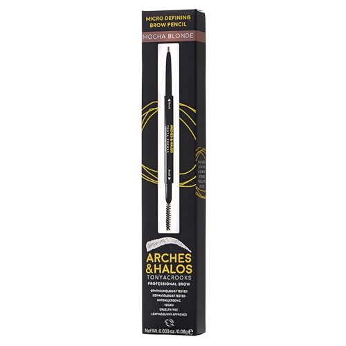 Arches & Halos Micro Defining Brow Pencil - Mocha Blonde, Vegan
