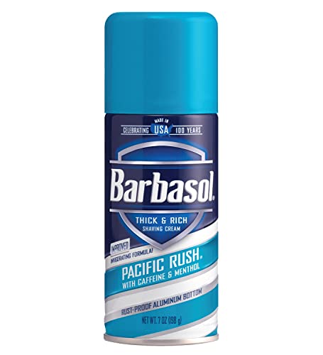 Barbasol Pacific Rush Shaving Cream 7oz - 3 Pack