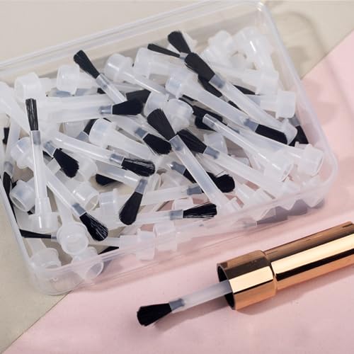 25-Piece Replacement Nail Polish Brush Kit with Handle