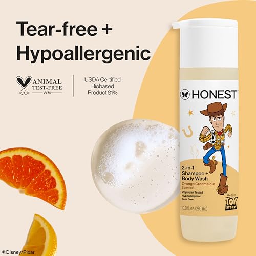 The Honest Company 2-in-1 Shampoo & Body Wash - Orange Creamsicle