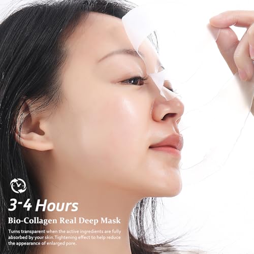 ORDIFEN Deep Collagen Hydrating Night Mask for Glowing Skin - Peel-Off Facial Treatment