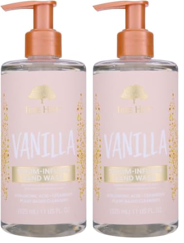 Tree Hut Vanilla Serum-Infused Hand Wash - Hydrating & Nourishing, 11 fl oz (Pack of 2)