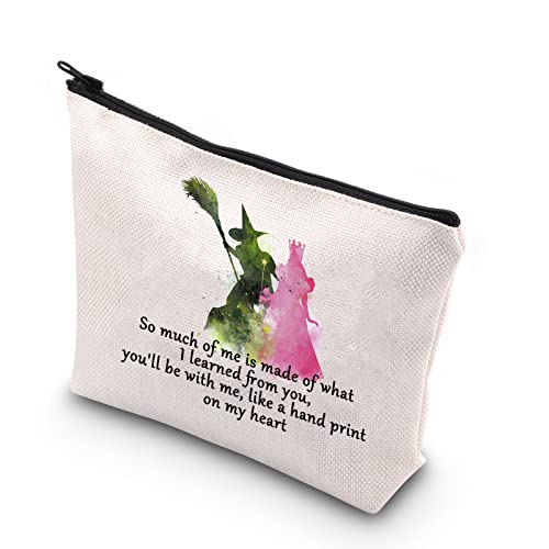 WCGXKO Musical Makeup Bag - Multifunctional Cosmetic Organizer