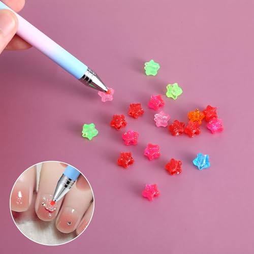 Refillable Rhinestone Picker Wax Pen with 6 Wax Refills