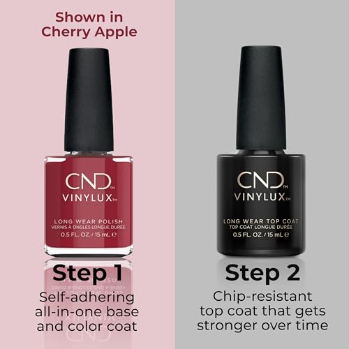 CND Vinylux Longwear Nail Polish - Dark Dahlia, 0.5 Fl Oz
