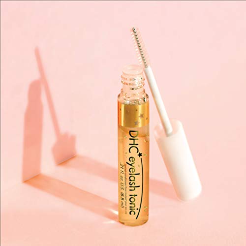 DHC Lip Cream & Eyelash Tonic Set - Hydrating Lip Balm & Strengthening Serum