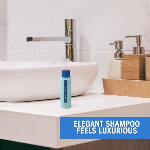 Travel-Size 2-in-1 Shampoo & Conditioner Set - Leak-Free Mini Bottles, 10 Pack