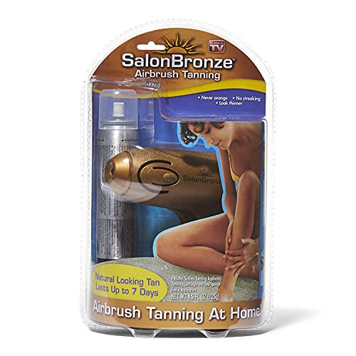 Idea Village Salon Bronze Airbrush Tanning System - At-Home Self Tan Kit