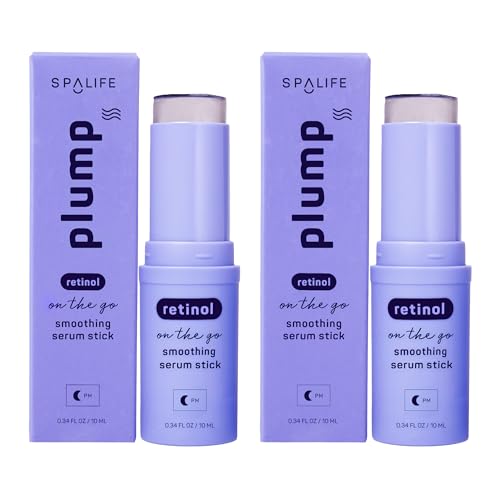SpaLife Retinol Eye Stick Pack - Firming Anti-Aging Under Eye Balm for Fine Lines