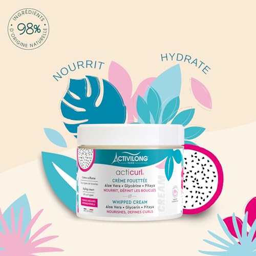 Activilong Acticurl Curl Whipped Cream - Hydrating Hair Styling Cream 300ml