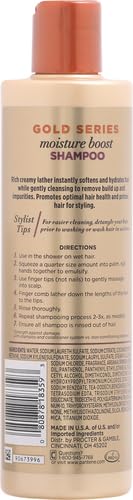 Pantene ProV Gold Series Moisture Boost Shampoo - Clean Scent, 9.1 Fl Oz