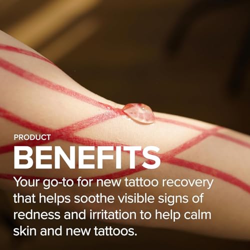 Mad Rabbit Tattoo Care Bundle Kit (3-Piece) Repair Soothing Gel, Enhance Balm & Defend SPF 30 Sunscreen - Full Coverage Tattoo Care Kit for New & Current Tattoos