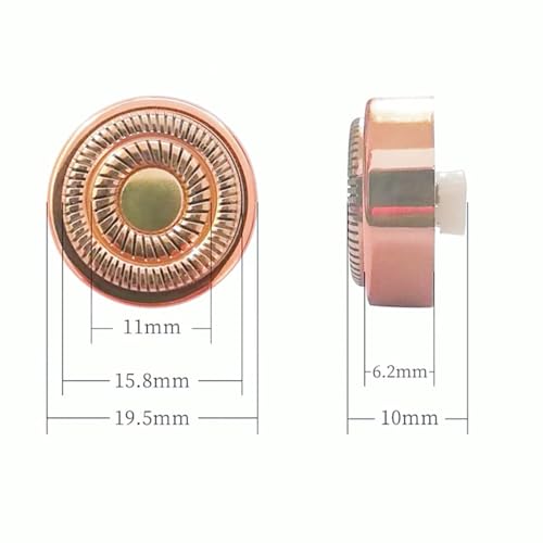 Replacement Heads for Finishing Touch Flawless Gen 2, 6-Pack