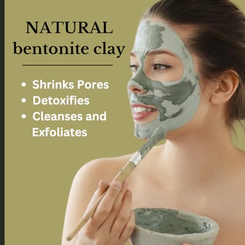 Calcium Bentonite Clay 32 Ounce for Facial Masks & Body Wraps