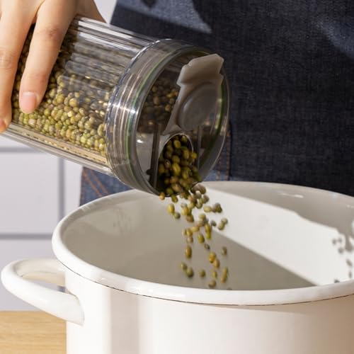 Airtight Clear Plastic Pasta Storage Container with Lid