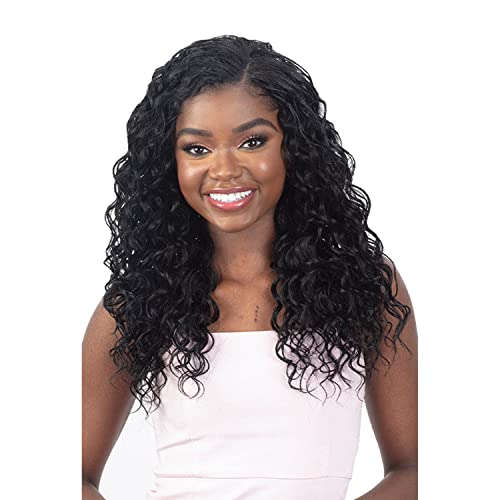 Mayde Beauty Bloom Bundle Wet & Curly Weave 1B - 18"