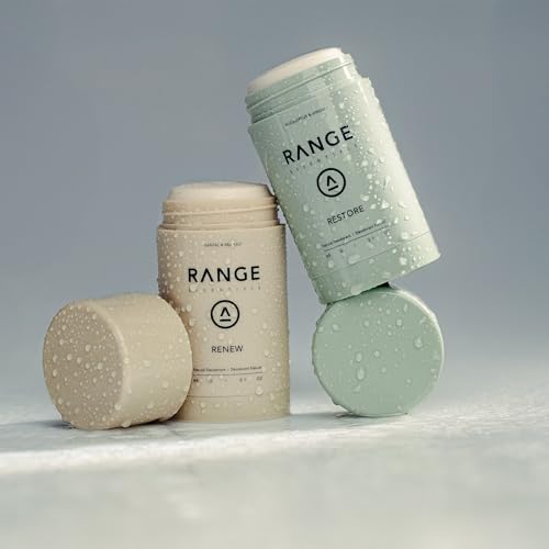 Range Essentials Natural Deodorant, Renew Santal & Sea Salt, 3.1 oz