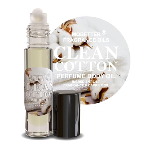 Clean Cotton Impression Perfume Oil - Long-Lasting Roll-On Fragrance