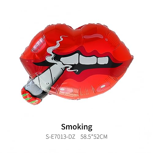 23-Piece Marijuana Themed Balloon Set for Parties