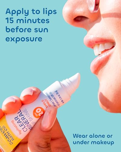 Hydrating Clear Mineral Lip Shine SPF 20 - Pineapple Coconut Flavor