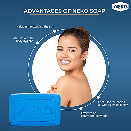 Neko Germicidal Soap 2.82 oz (80 g) Pack of 2 – Family Bar Soap, Old Traditional Recipe