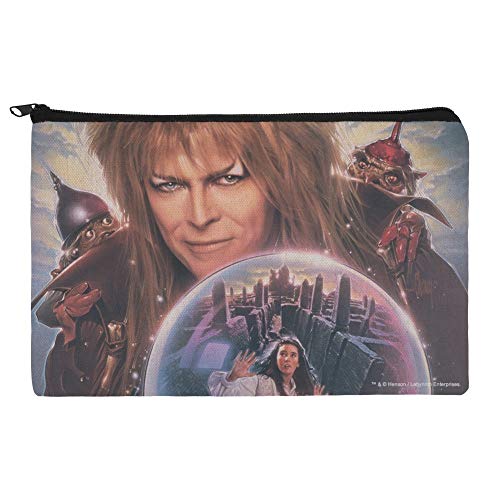 Labyrinth Jareth Goblin King Makeup Bag - Travel Cosmetic Pouch