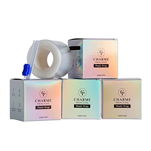 Charme Princesse Disposable Tattoo Wrap Film 4-Pack - 300m Microblading Prep