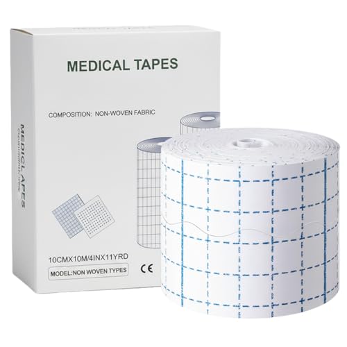 DABOS Stretch Adhesive Bandage Wrap, 4" x 11 Yard Breathable Medical Tape
