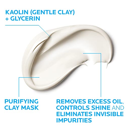 La Roche-Posay Effaclar Clay Face Mask for Oily Skin - 3.4oz Purifying & Mattifying