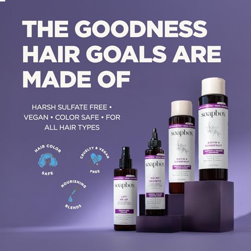 Soapbox Lift Me Up Volumizing Hair Spray - 8oz Biotin Formula