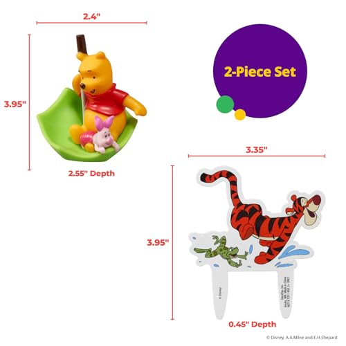 Winnie the Pooh & Friends Cake Decorations Set - 2-Piece